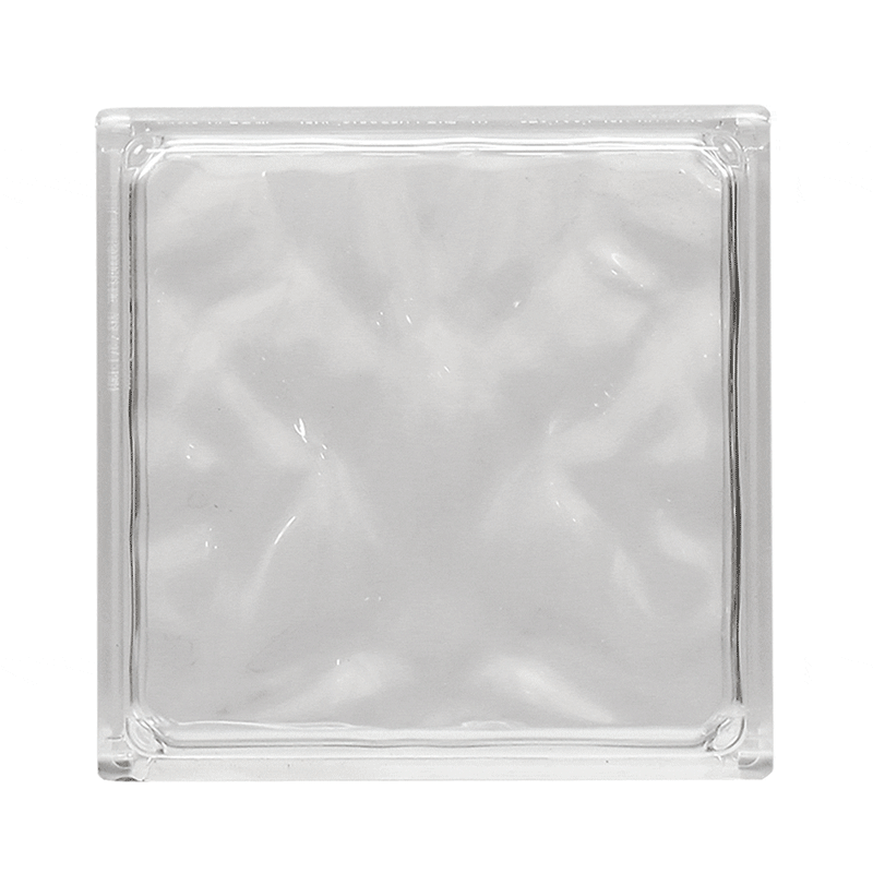 Hy-Lite Craft Block 24-Pack Clear Wave Acrylic Block (8-in H x 8-in W x  3-in D) in the Glass Block department at